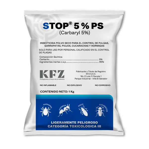 INSECTICIDAS PARA EL CONTROL DE PULGAS, GARRAPATAS, PIOJOS Y HORMIGAS